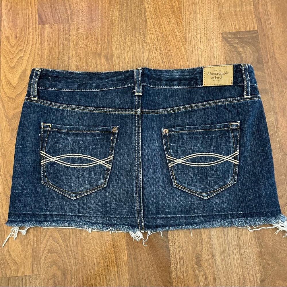 Abercrombie & Fitch Jean Skirt - Picture 6 of 8